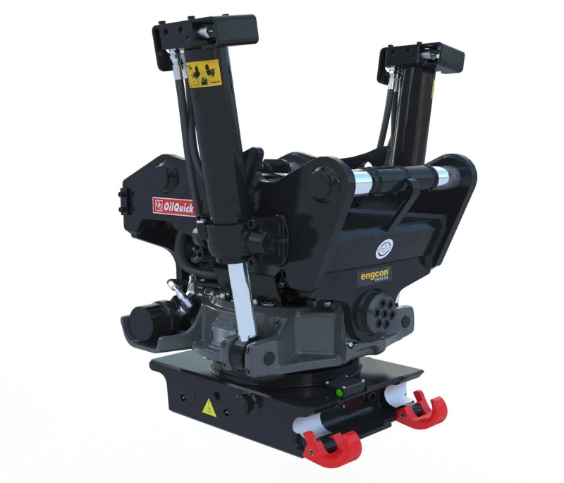 OilQuick Tiltrotatorsandwich