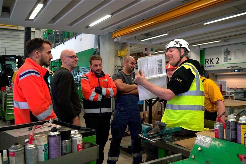 Formation interne grue industrielle