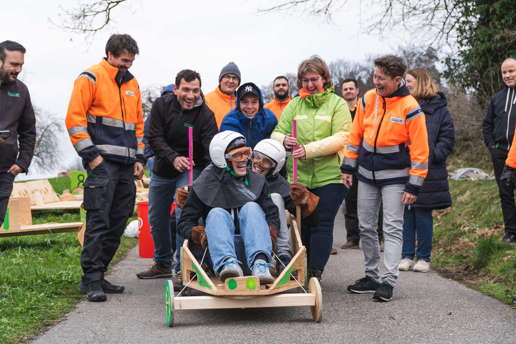 Mitarbeiterabend März 2025: Seifenkistenrennen