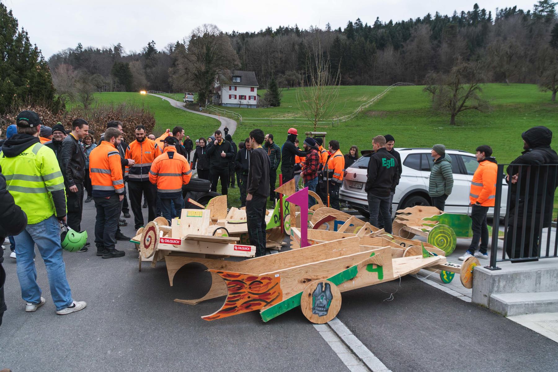 Mitarbeiterabend März 2025: Seifenkistenrennen