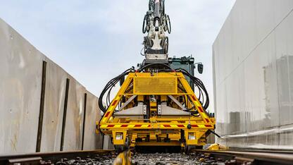 Formazione sulla costruzione di binari